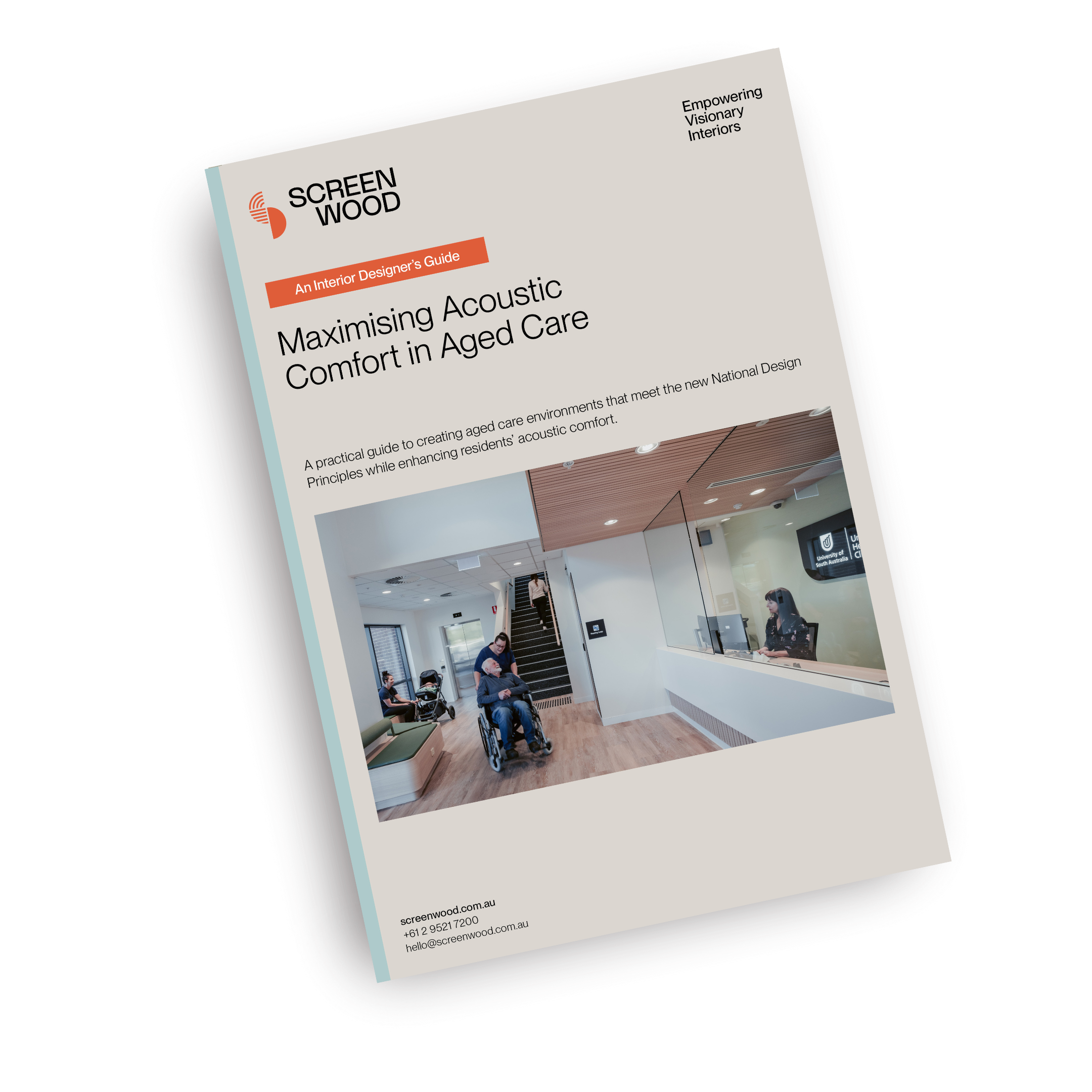 Interior Designer's Guide to Maximising Comfort in Aged Care image with drop shadow