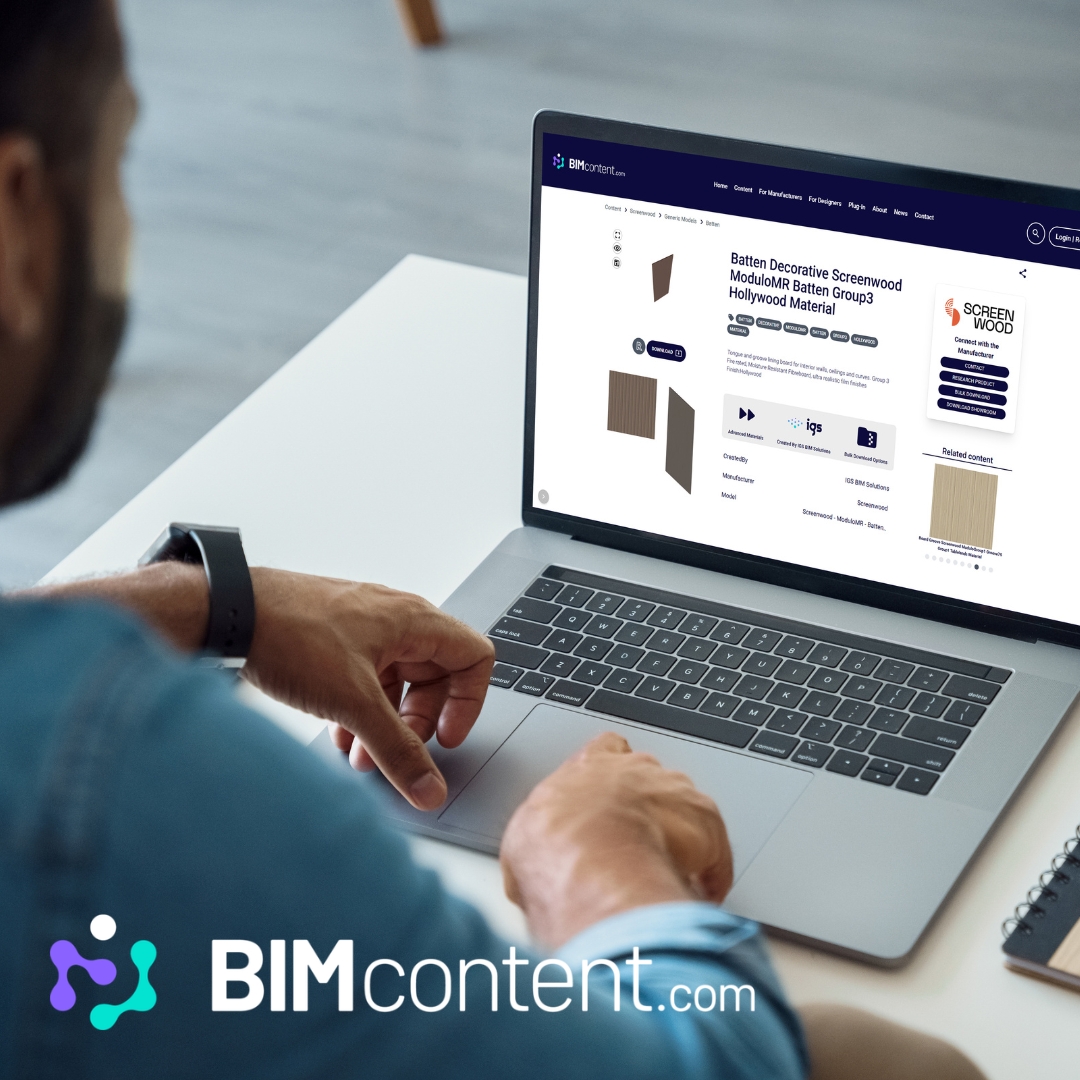 Screenwood | Specifying made easy with BIM (Revit)!